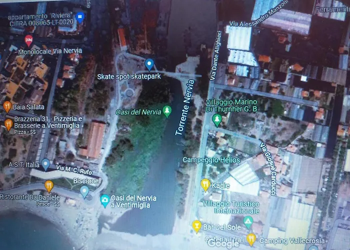 Riviera Trilocale Wifi E Parcheggio Privato * Ventimiglia